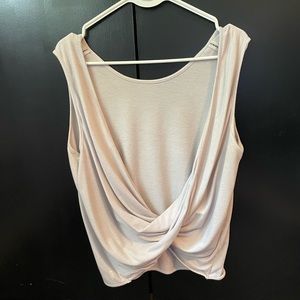 VS Lilac Low Back Tank